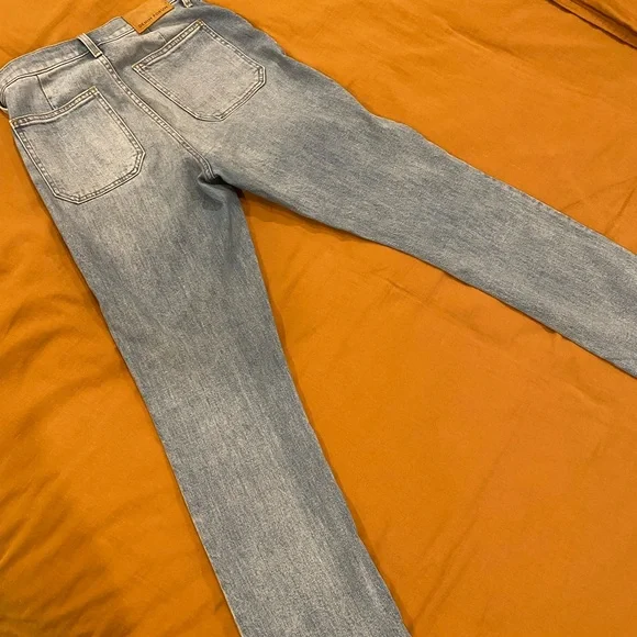 Denim Forum The Just Peachy Straight Jean size 26 - Picture 3 of 6